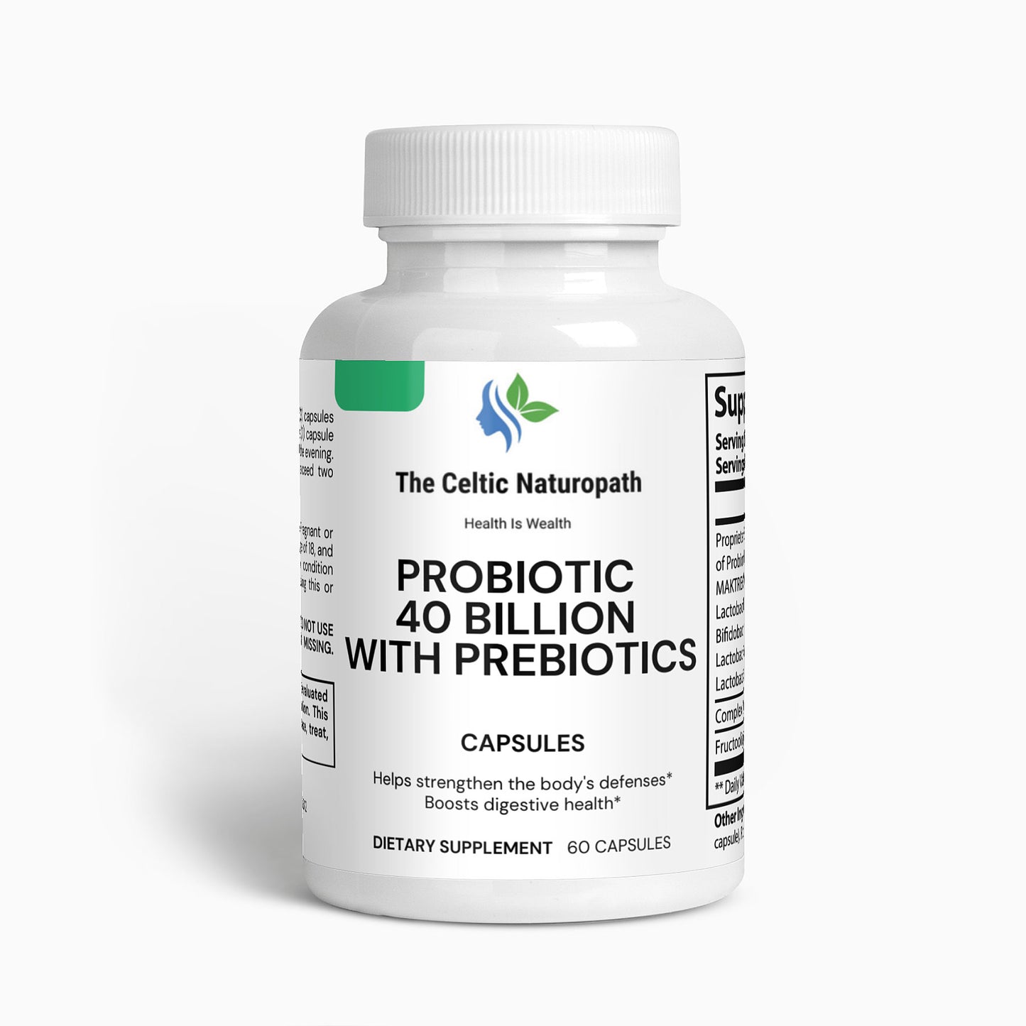 Probiotic 40 Billion with Prebiotics