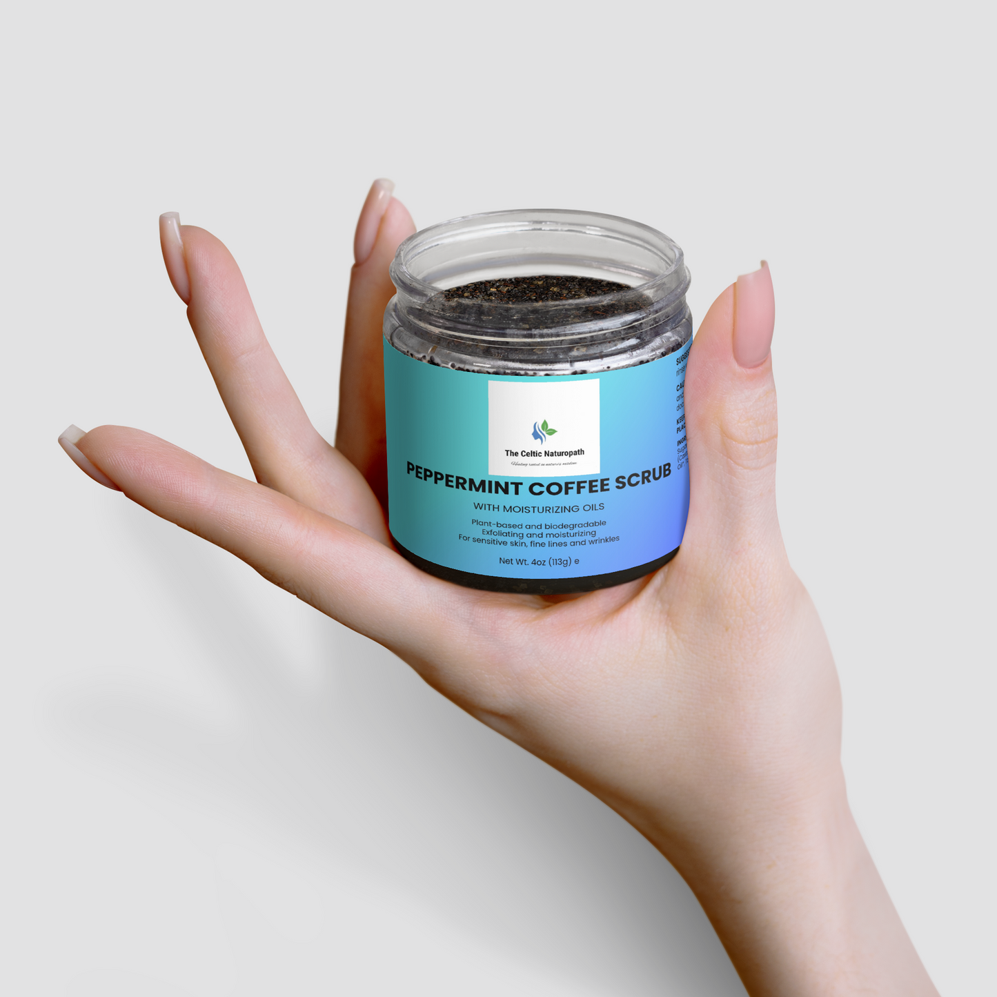 Peppermint Coffee Scrub