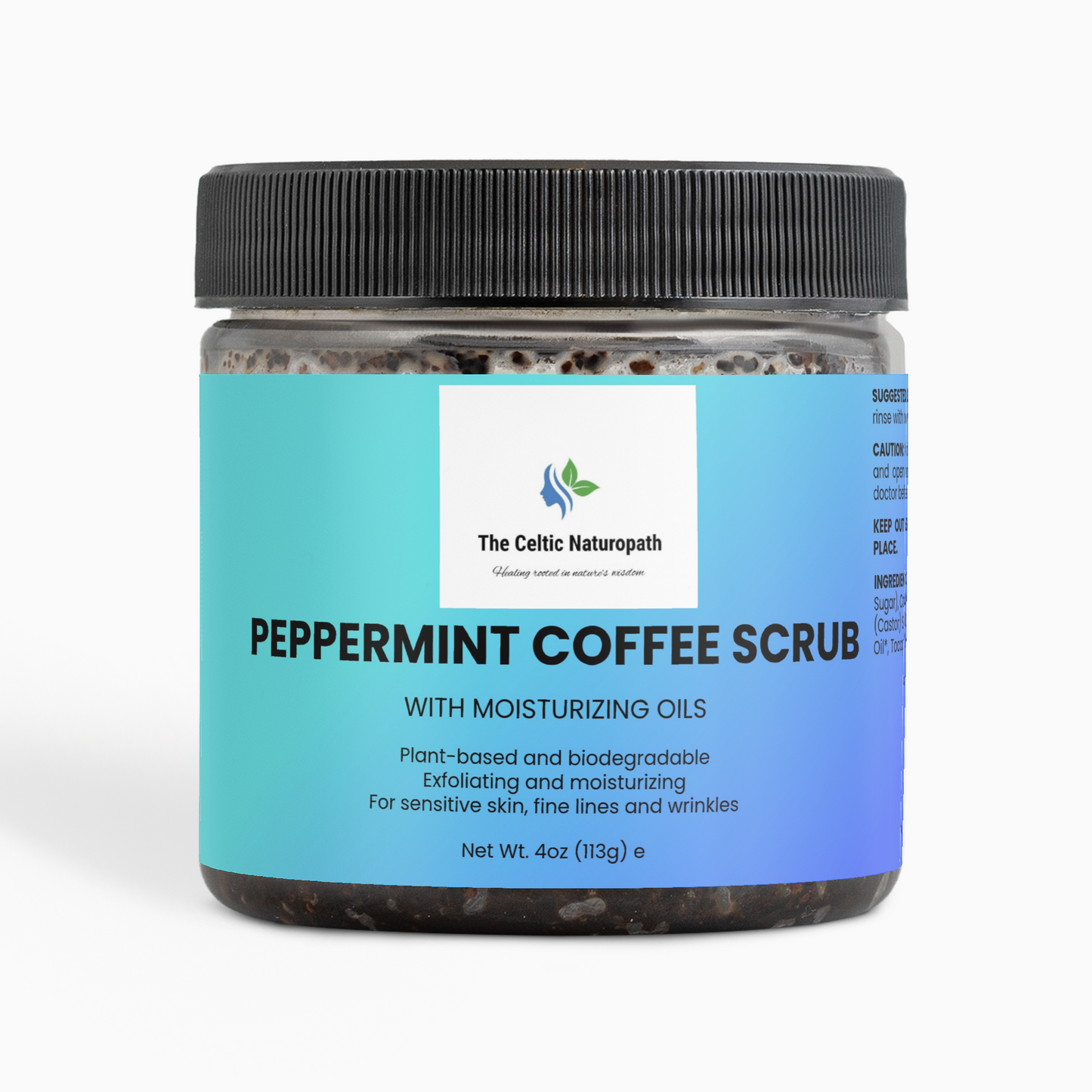 Peppermint Coffee Scrub