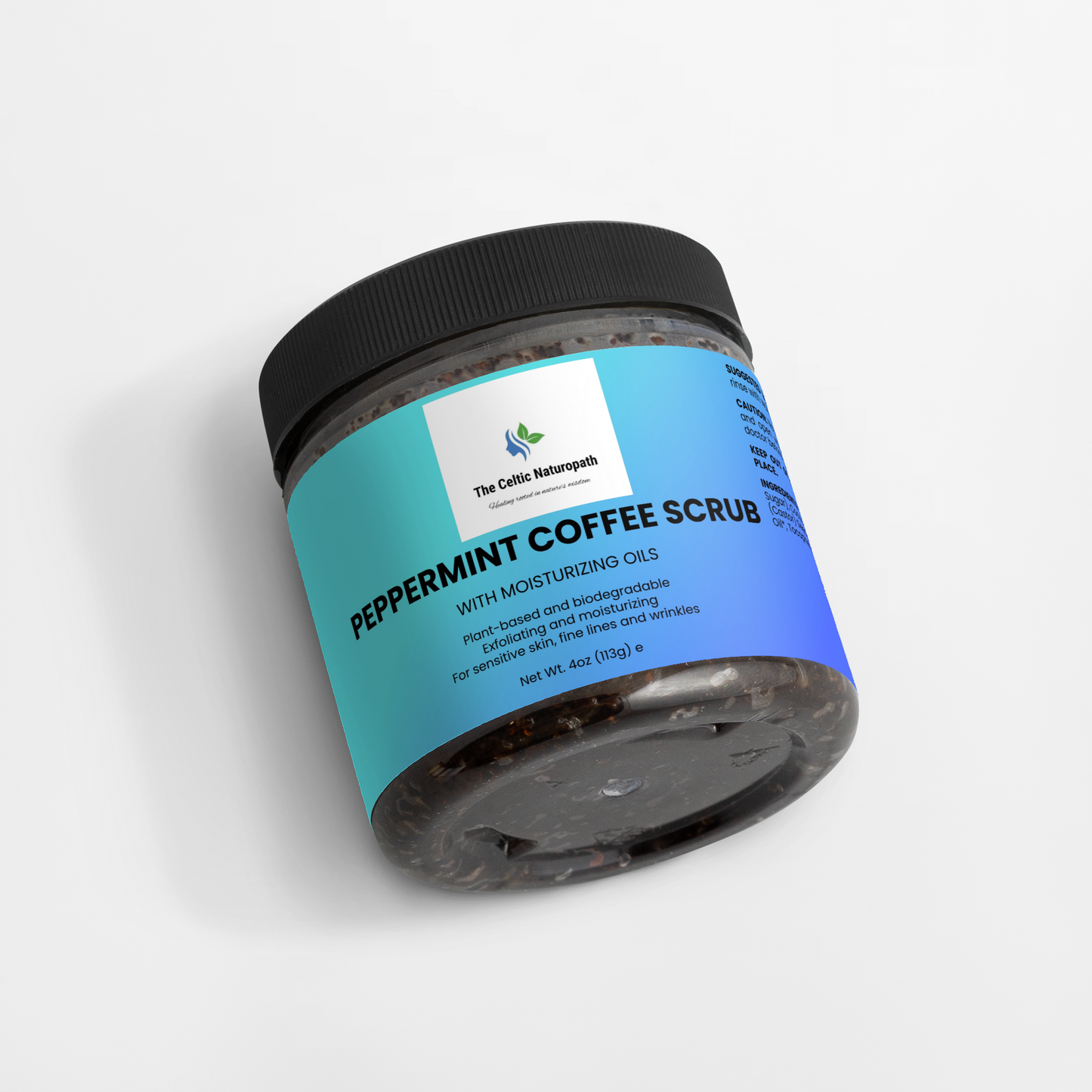 Peppermint Coffee Scrub
