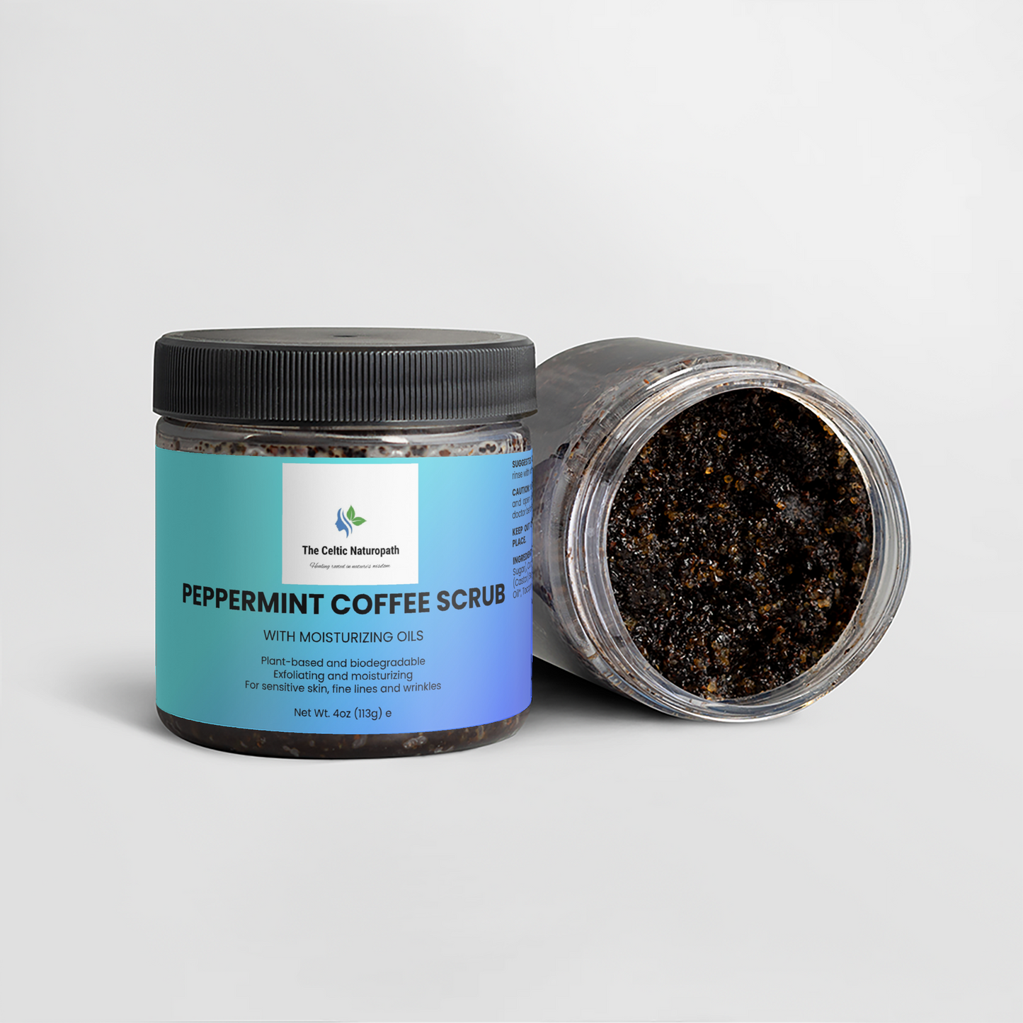 Peppermint Coffee Scrub