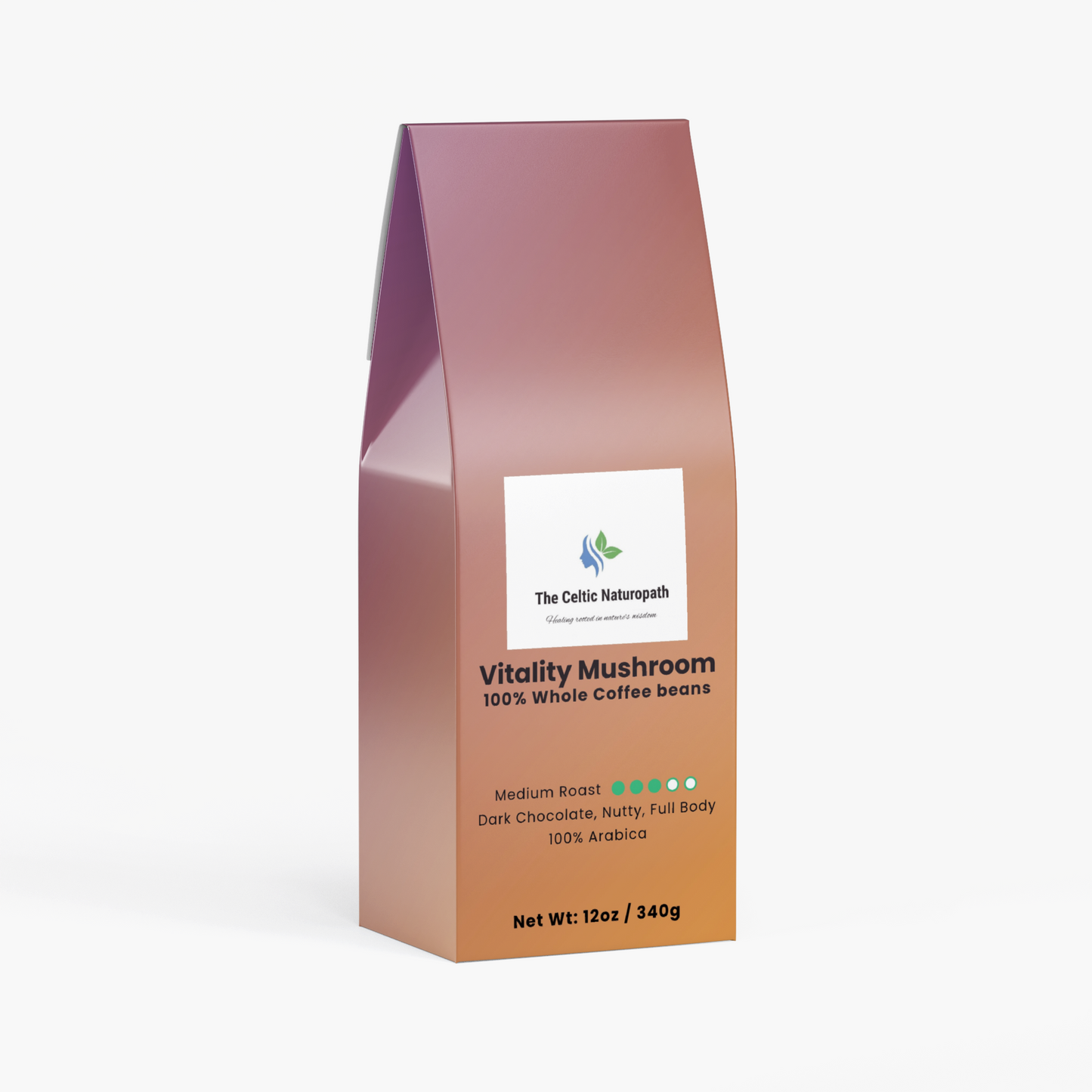 Vitality Mushroom Coffee (Medium Roast)