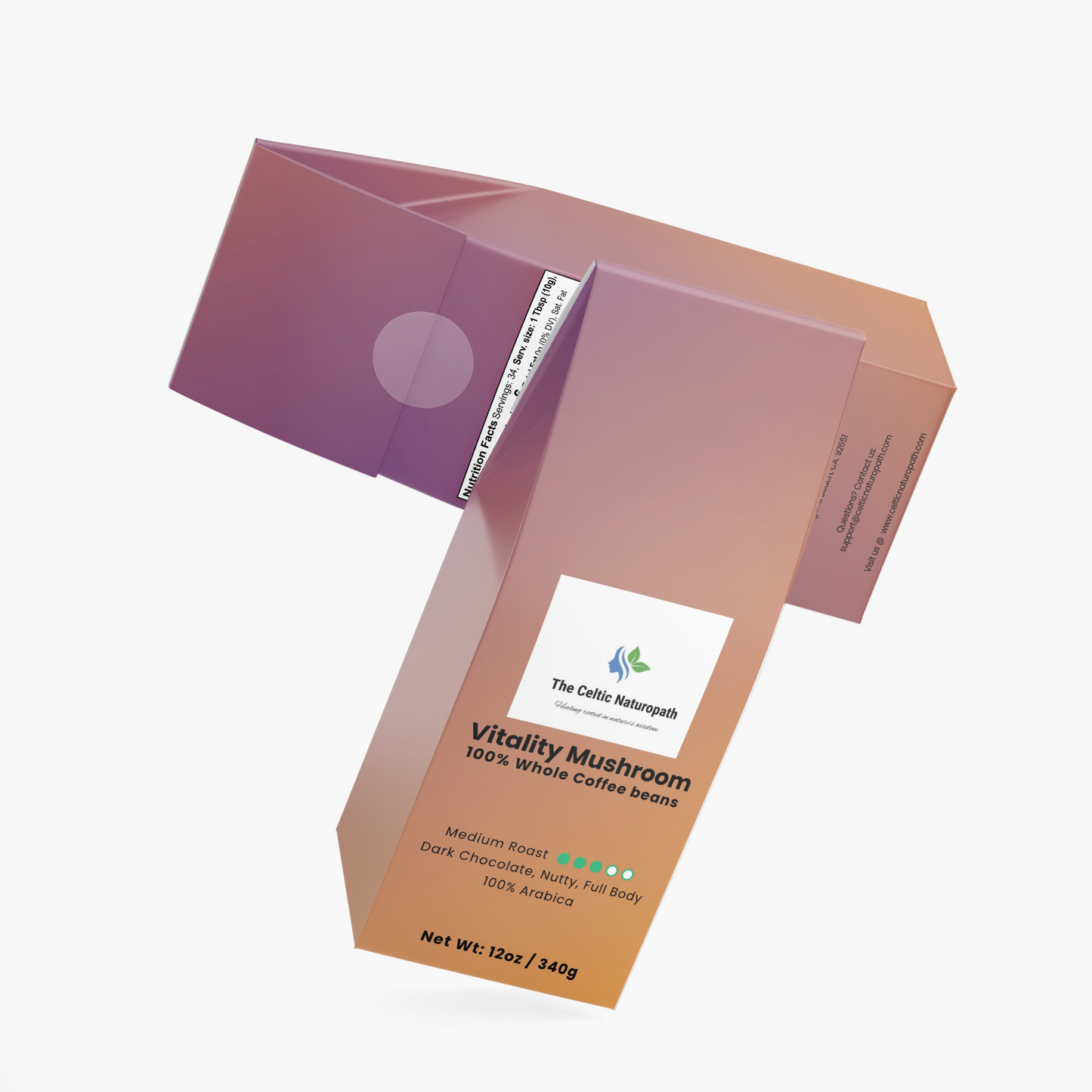 Vitality Mushroom Coffee (Medium Roast)